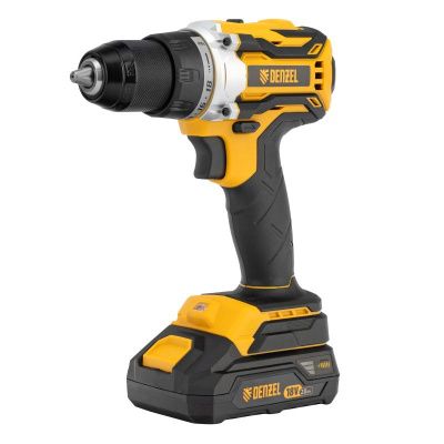 Дрель-шуруповерт аккумуляторная, бесщет. Denzel BLDL-18-02-Tehinstrument
