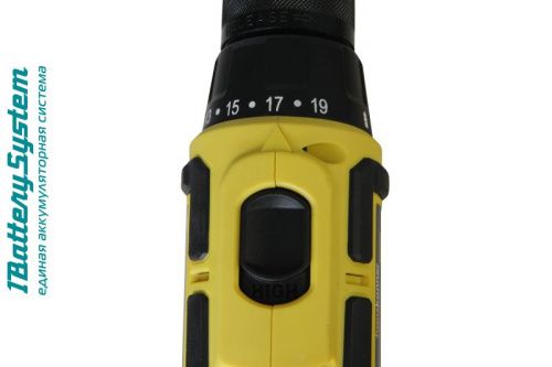 Аккумуляторный шуруповерт Hanskonner HCD1855R 1BatterySystem-Tehinstrument