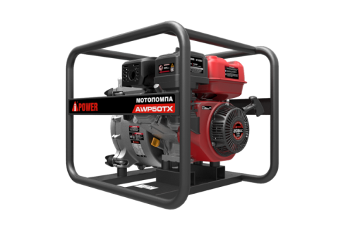 Бензиновая мотопомпа для сильнозагрязнённой воды AWP50TX, A-iPower-Tehinstrument
