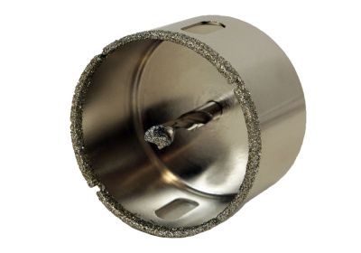 Коронка алмазная по керамограниту 60 х 70 мм,3гр. Хв., с центрир. Cверл.  Sturm-Tehinstrument