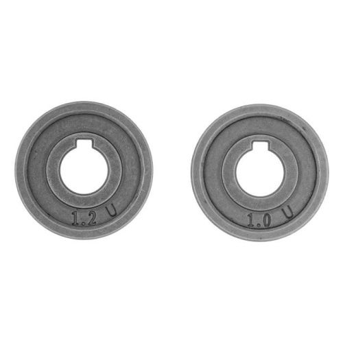 Подающий ролик, U профиль под алюминиевую проволоку 1,0-1,2 мм, 2 шт Denzel-Tehinstrument