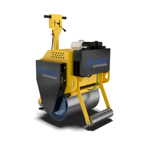 Виброкаток ручной одновальцовый Vektor VR-600-Tehinstrument