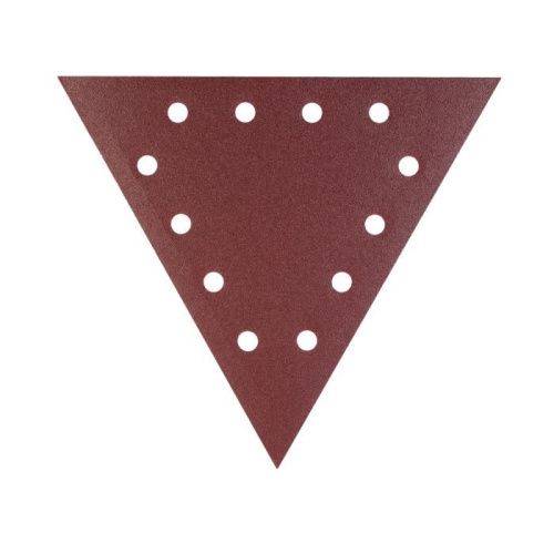 Треугольник шлифовальный на липучке (285мм, Р80, 12 отв), PATRIOT-Tehinstrument