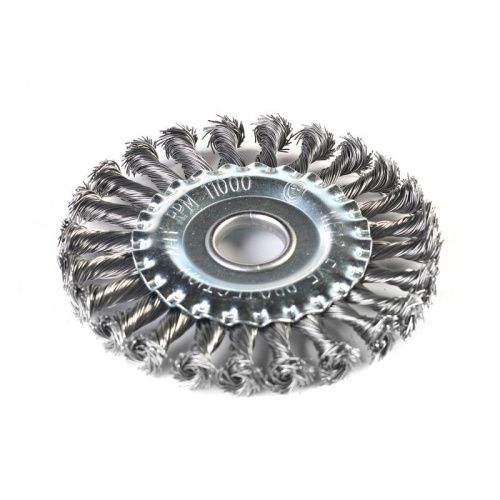 Щетка круглая витая (125х22.23 мм), Patriot-Tehinstrument