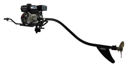 Мотор лодочный болотоход Habert (двигатель Lifan 170F D20)-Tehinstrument