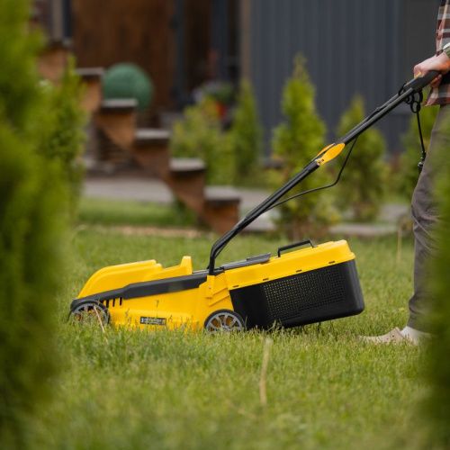 Газонокосилка электрическая Denzel GMC-1200-Tehinstrument