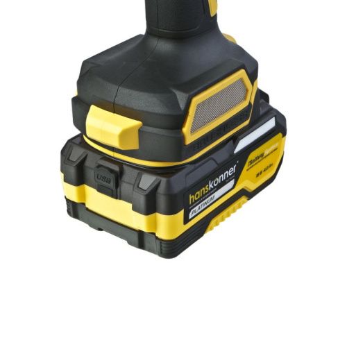 HSG1868 Машина шлифовальная прямая аккумуляторная Hanskonner, цанга 6мм-Tehinstrument