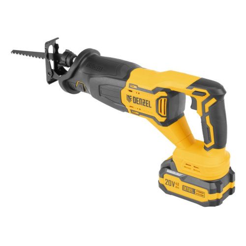 Пила сабельная аккумуляторная Denzel  RS-250 бесщеточная-Tehinstrument