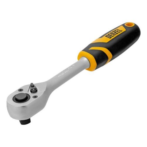 Ключ-трещотка 1/2", 90 зубьев, с быстрым сбросом, CrV Denzel-Tehinstrument