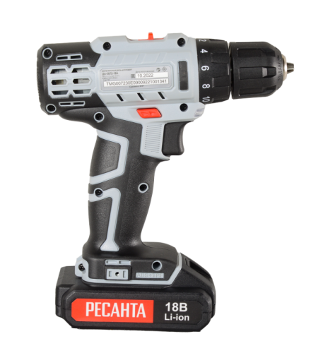 Дрель-шуруповерт аккумуляторная Ресанта ДА-50Л2-18А-Tehinstrument