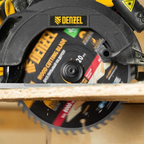 Пильный диск по дереву ф185 х 20 мм, 48 зубьев, тонкий Denzel-Tehinstrument