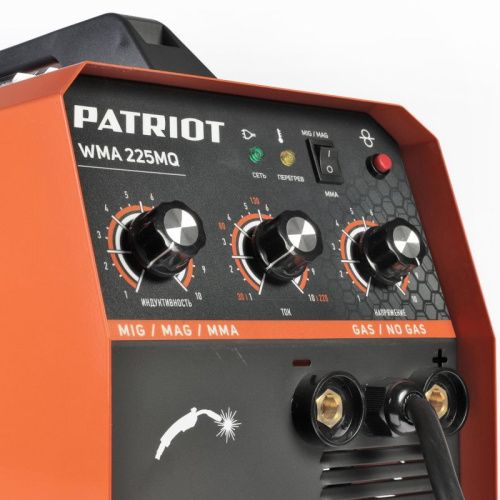 Полуавтомат сварочный инверторный Patriot WMA 225 MQ-Tehinstrument