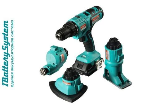 Аккумуляторный шуруповерт-мультитул 4в1  Sturm CMT1801 1BatterySystem-Tehinstrument