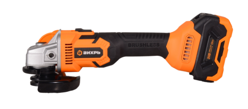 Аккумуляторная углошлифовальная машина Вихрь АУШМ-125/20Li в кейсе-Tehinstrument