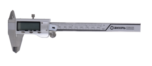 Штангенциркуль электронный ШЦ-150ЦН с глубиномером Вихрь-Tehinstrument