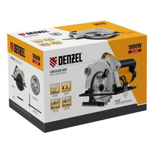 Пила циркулярная Denzel CS-210-Tehinstrument