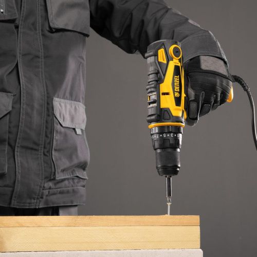 Дрель-шуруповерт сетевая ударная Denzel ISD-300-13-Tehinstrument