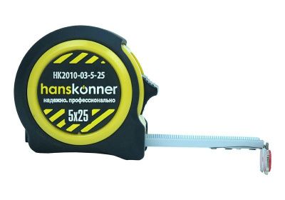 Рулетка 5x25мм, Hanskonner-Tehinstrument