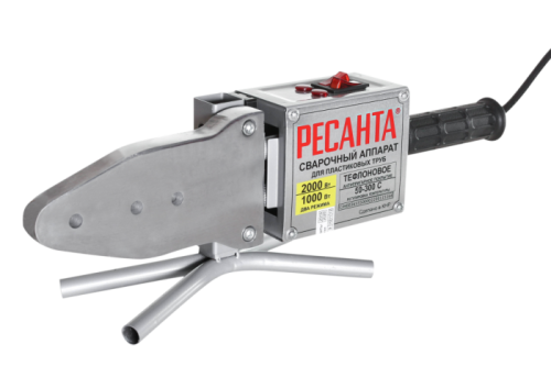 Аппарат для сварки ПВХ труб Ресанта АСПТ-2000-Tehinstrument