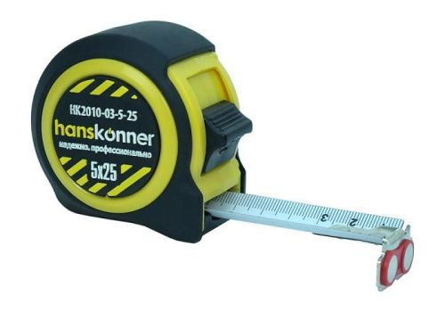 Рулетка 5x25мм, Hanskonner-Tehinstrument