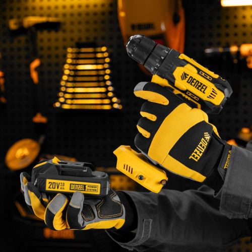 Аккумуляторный шуруповерт Denzel CDQ-20, Li-Ion, 20 В-Tehinstrument