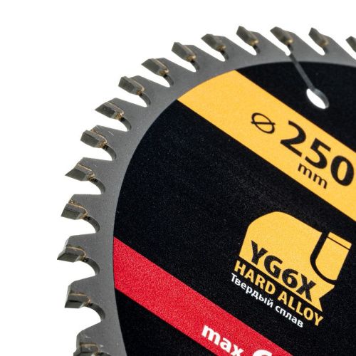 Пильный диск по дереву ф250 х 32 мм, 60 зубьев Denzel-Tehinstrument