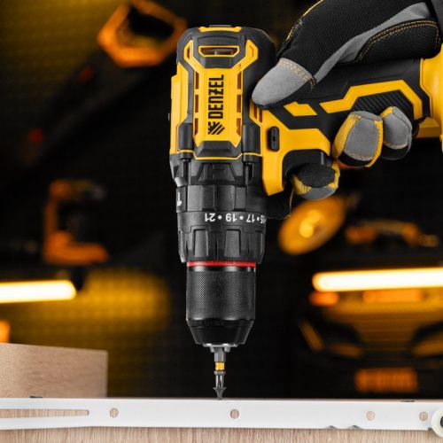 Бесщеточный аккумуляторный ударный шуруповерт Denzel CIDH-BL-20, Li-Ion, 20 В-Tehinstrument