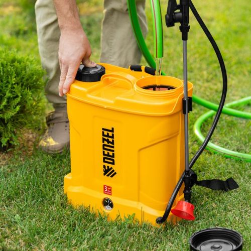 Опрыскиватель ранцевый аккумуляторный DP-10LA, 10 л, 12 В, 8 Ач Denzel-Tehinstrument