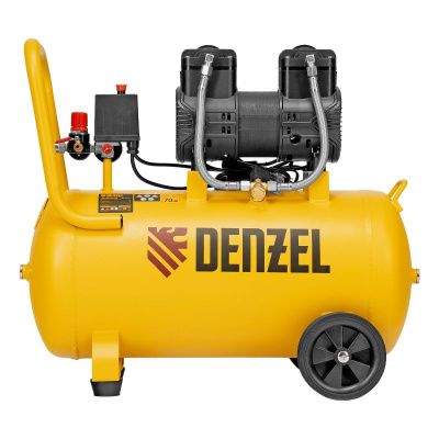 Малошумный безмасляный компрессор Denzel DLP-1500/50-Tehinstrument
