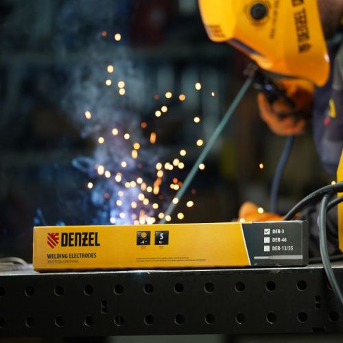 Электроды DER-3, диам. 4 мм, 5 кг, рутиловое покрытие Denzel-Tehinstrument