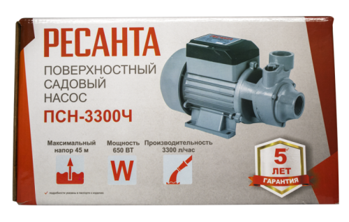 Поверхностный насос Ресанта ПСН-3300Ч-Tehinstrument