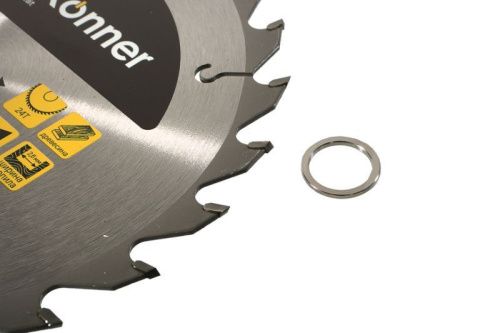 Пильный диск по дереву 185x20/16мм, 24 зубьев, Hanskonner-Tehinstrument