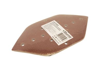 Шлифбумага, ромб, 108х208мм, Р80, 5 шт,  Sturm-Tehinstrument