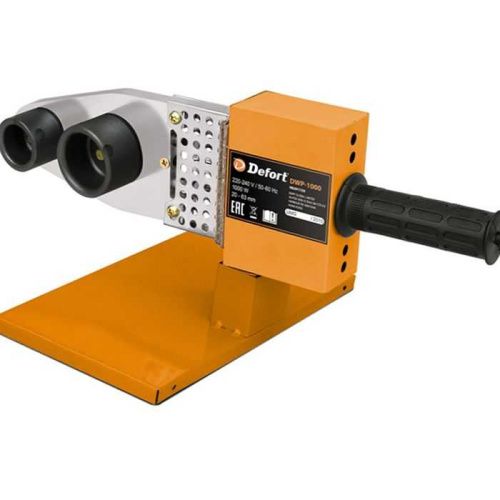 Аппарат сварочный для полипропиленовых труб Defort DWP-1000 (Дефорт 1000), 98291759-Tehinstrument