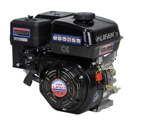 Двигатель Lifan 170FM, вал ?19мм-Tehinstrument