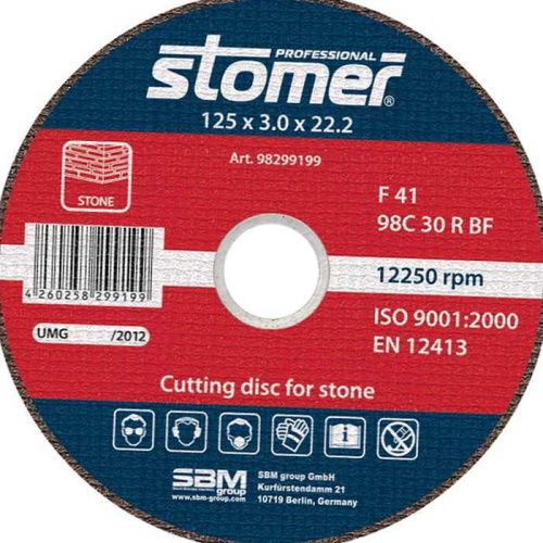 Диск отрезной Stomer CS-125, 98299199-Tehinstrument