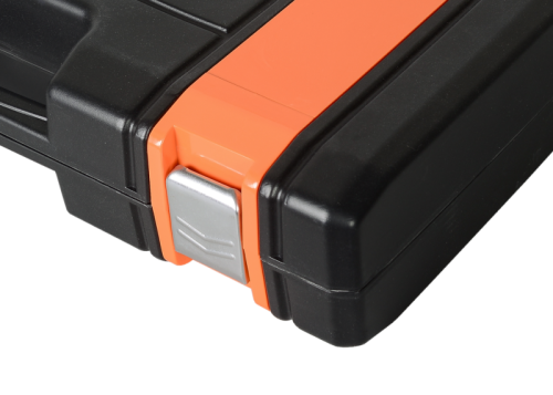 Набор инструментов, 1/2", 1/4", CrV, пластиковый кейс 76 предмета Вихрь-Tehinstrument