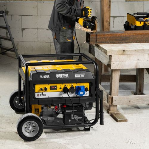 Генератор бензиновый Denzel PS 80 EA-Tehinstrument