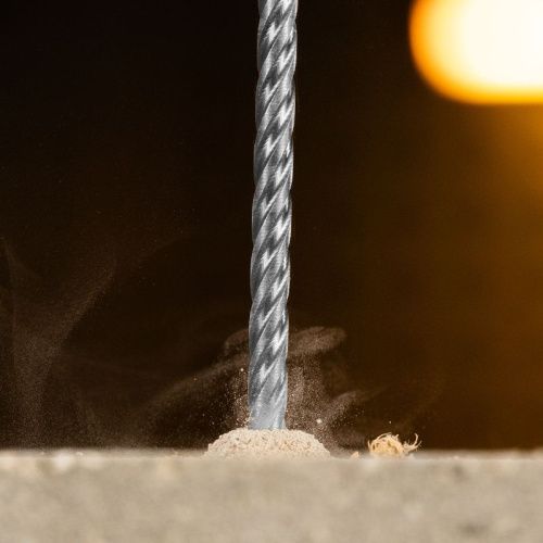 Бур по бетону, цельная крестовая пластина, 6x265 мм, SDS PLUS Denzel-Tehinstrument