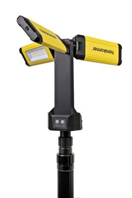 Мачта осветительная аккумуляторная, 2000лм, 3 режима, 660-1430мм, Hanskonner-Tehinstrument