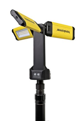 Мачта осветительная аккумуляторная, 2000лм, 3 режима, 660-1430мм, Hanskonner-Tehinstrument