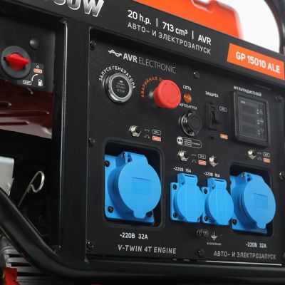 Генератор бензиновый Patriot GP 15010 ALE-Tehinstrument