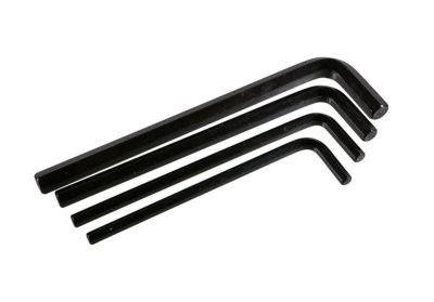 Набор шестигранных ключей 1, 5-10 мм, CrV, 10 шт, оксидированное покрытие  Sturm-Tehinstrument