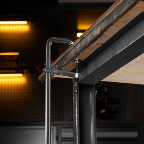 Струбцина F-образная, 120x600мм, кованая Denzel-Tehinstrument