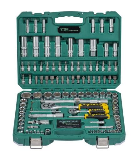 Набор инструмента 108 предметов Арсенал NEW-Tehinstrument