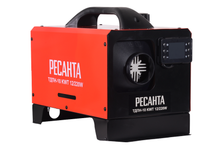Тепловая дизельная пушка непрямого нагрева ТДПН-10 KWT 12/220W Ресанта-Tehinstrument