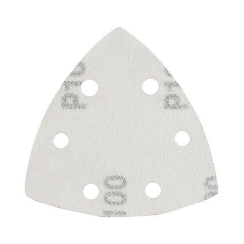 Треугольник шлифовальный на липучке (80х80х80 мм, Р100, 5 шт.), Patriot-Tehinstrument