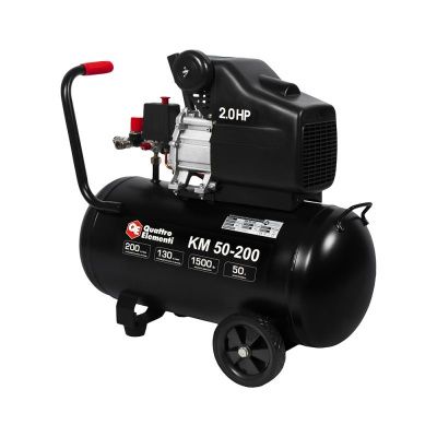 Компрессор поршневой масляный QUATTRO ELEMENTI KM 50-200-Tehinstrument