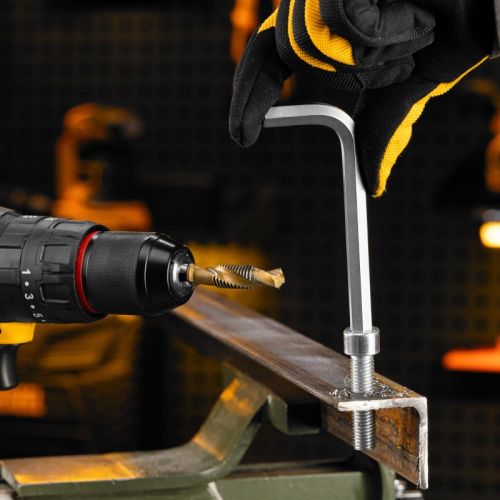 Набор сверл-метчиков, М4-М12, Р6М5 // Denzel-Tehinstrument