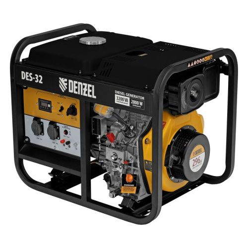 Генератор дизельный Denzel DES-32-Tehinstrument